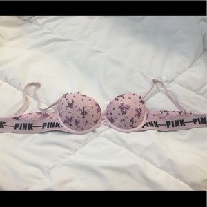 PINK push up bra